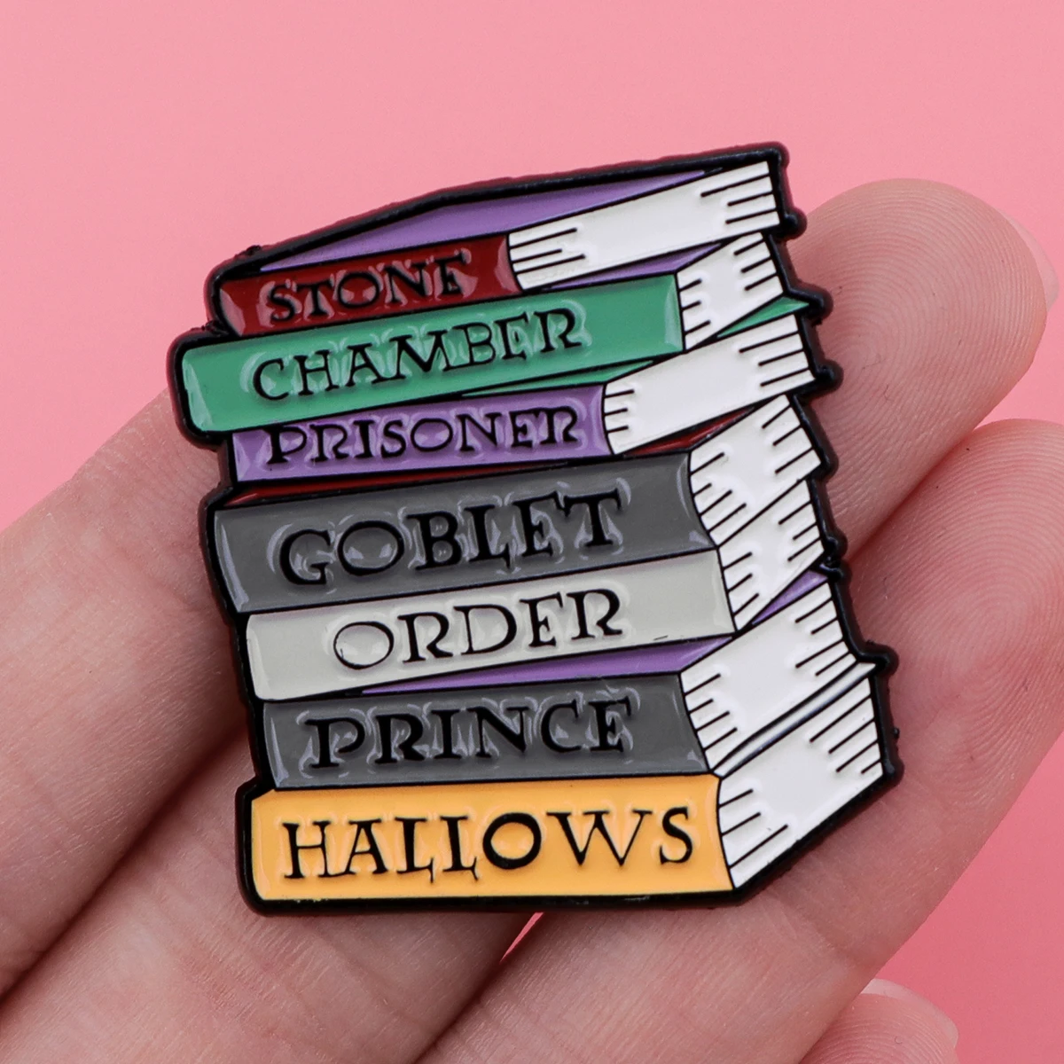 Books Collection Enamel Pin Brooch Pines Lapel Pins Funny Badge Costume Accessories Quotes Jewelry Reading Enthusiasts Gifts