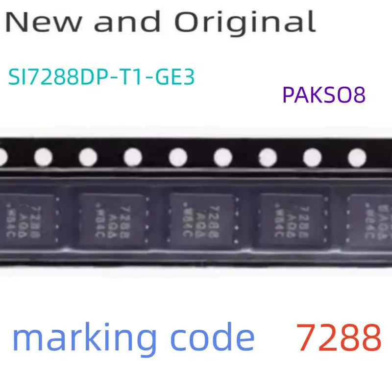 

New and Original Si7288Dp-T1-Ge3 7288 Pakso8 Dual N-Channel 40-V (D-S) Mosfet