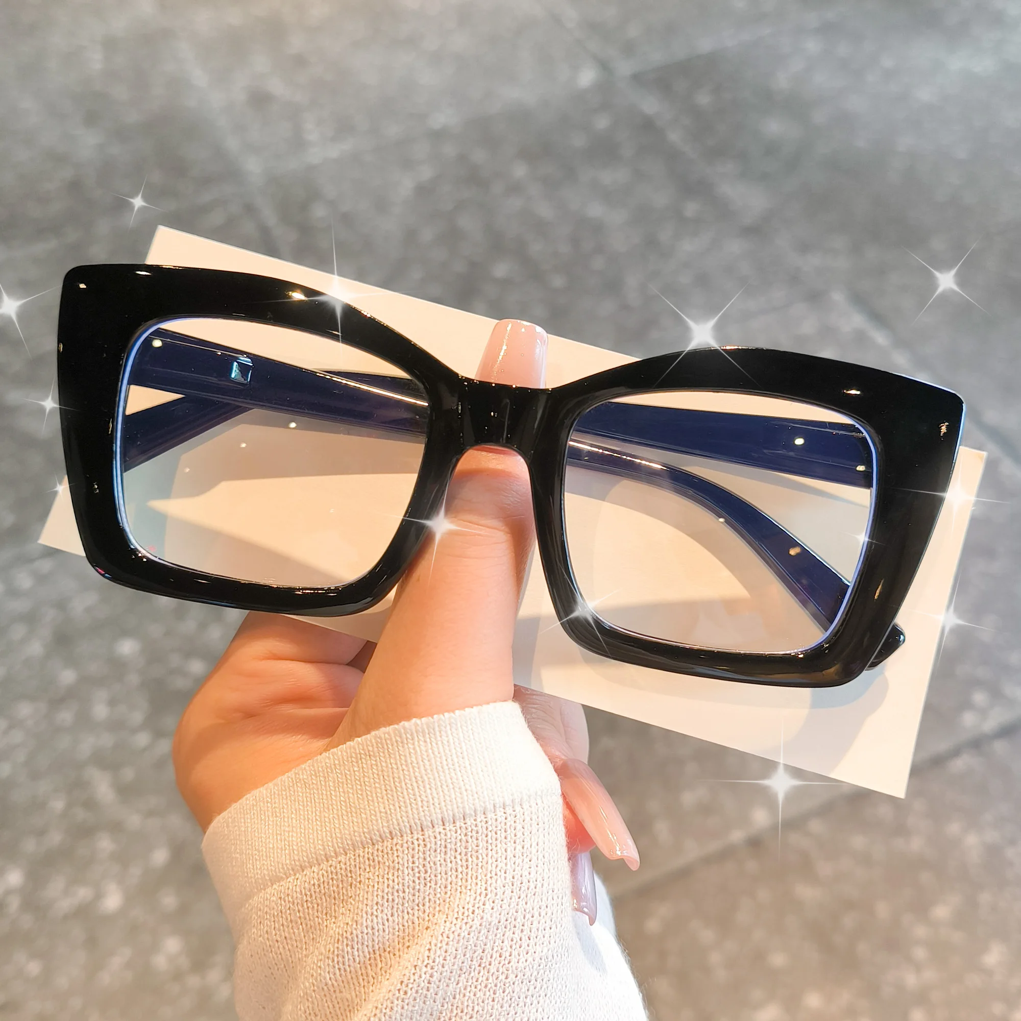 Schicke Cat-Eye-Lesebrille für Damen und Herren – Vintage-Lesebrille, ideal zum Lesen von Computern, Spielen, Fernsehern und Telefonen – Detail 11