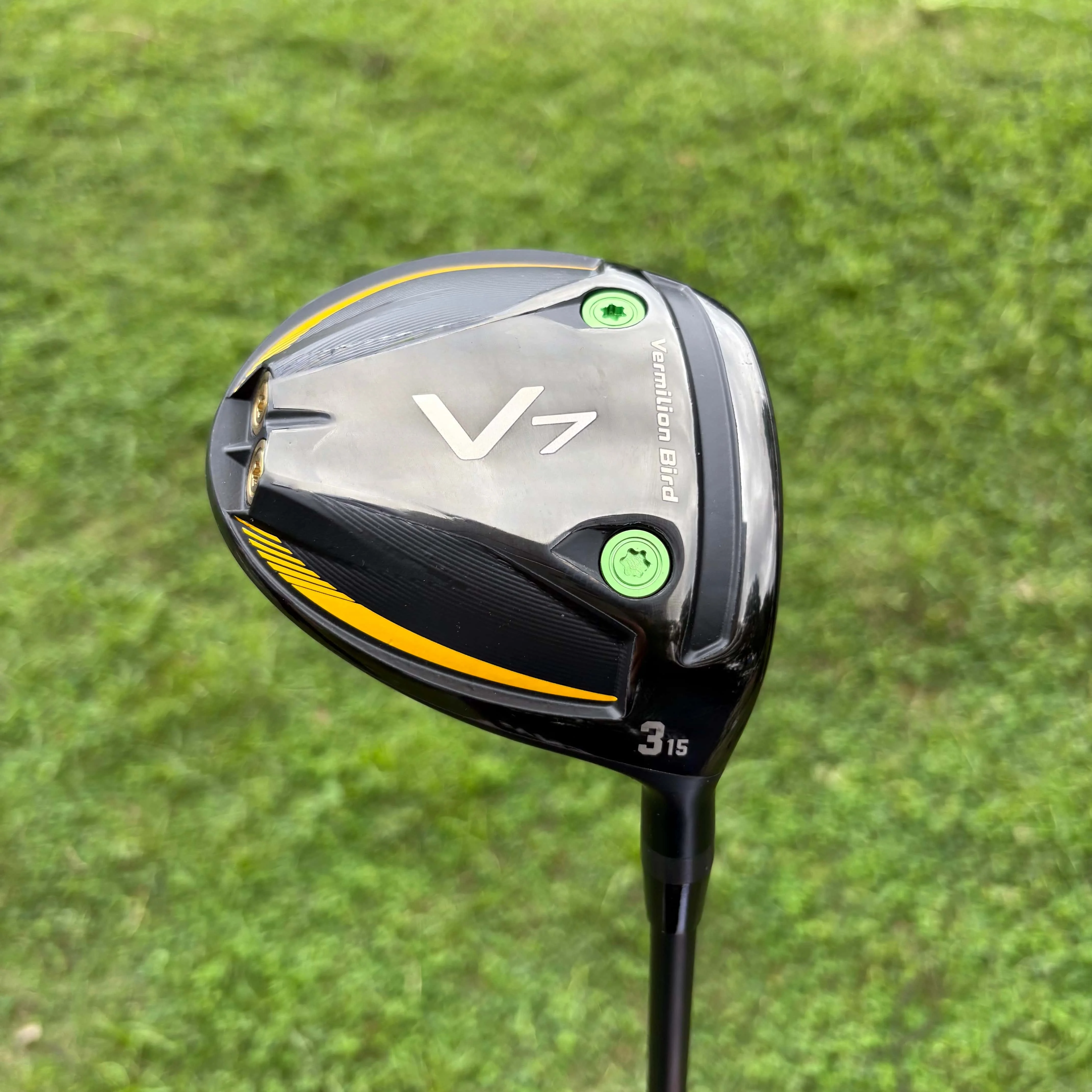 Golf Fairway Wood, Multiple Lofts Available, Adjustable Weight Screws, High MOI Forgiveness, Long Distance Golf Club, Non-slip R