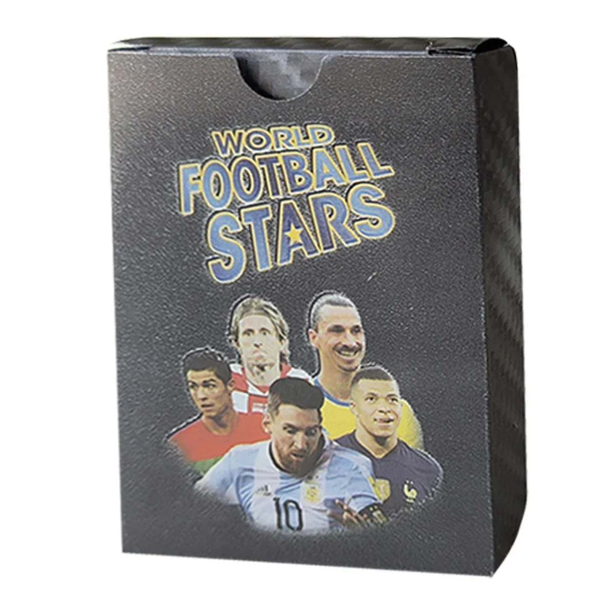 2024 55Pcs Football Cards Star Limited Edition Signature Series Trading Football Player Card Fan Gift Pack Gold Black Silver