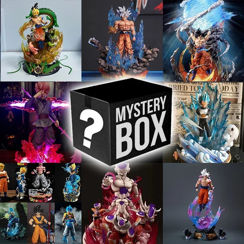 Dragon Ball Anime Figur Mystery Box Überraschung Mystery Box Goku Frieza Vegeta Krillin Glück Blind Boxen Traum wahr werden