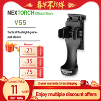 NEXTORCH V55 V55L Flashlight Holder, upgraded Innovative Flashlight Carry, 360° Rotation,Lightweight，portable，locking function