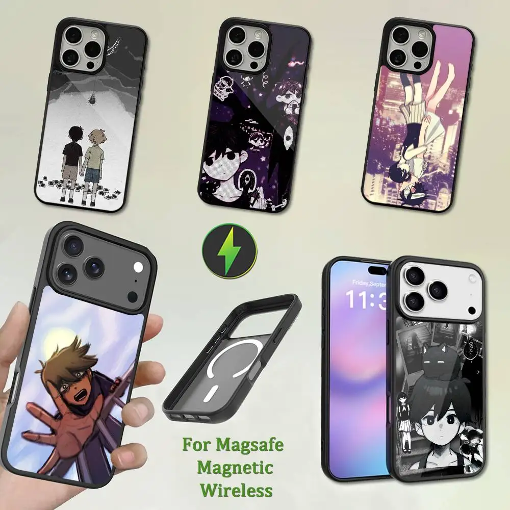 

Game O-Omori Psychological Phone Case For iPhone 13,12,11,16,15,17,14,Pro,Max,Plus,Mini,Magsafe,Magnetic Wireless Charging