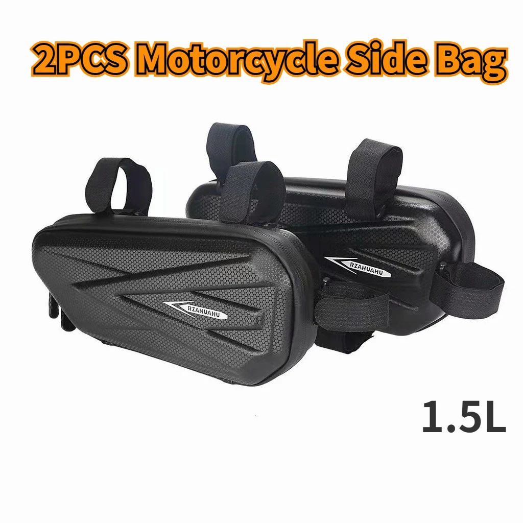 1.5L 2PCS Torba boczna motocykla odpowiednia dla KTM 125/200/250/390/790 Duke Adventure/990/S/R SMT, wodoodporna torba trójkątna 1.5L