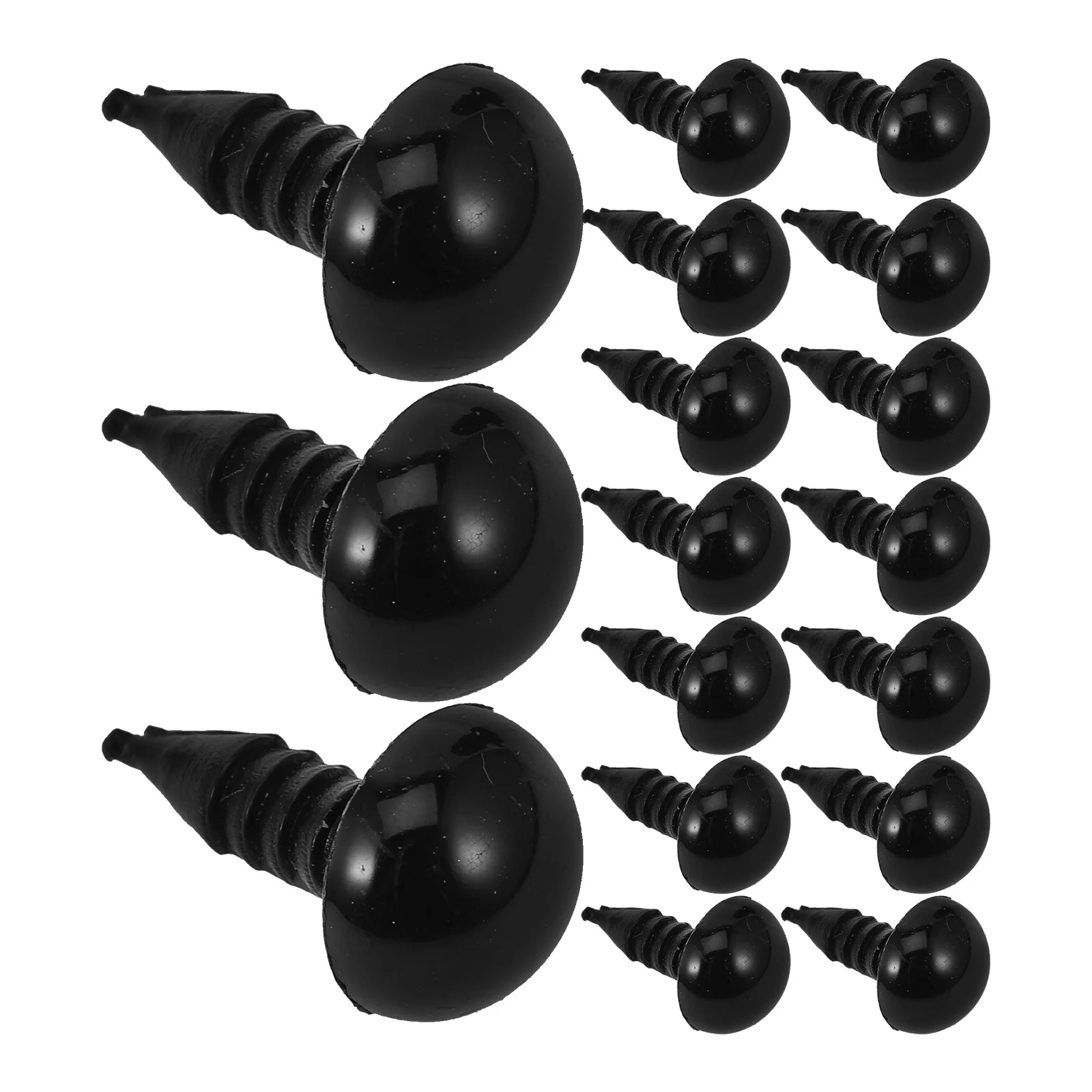 

Screw Eyes Black Safety Diy Plastic Eyes DIY Toys Animal Stuffed Toy Sewing Supplies Premium Quality