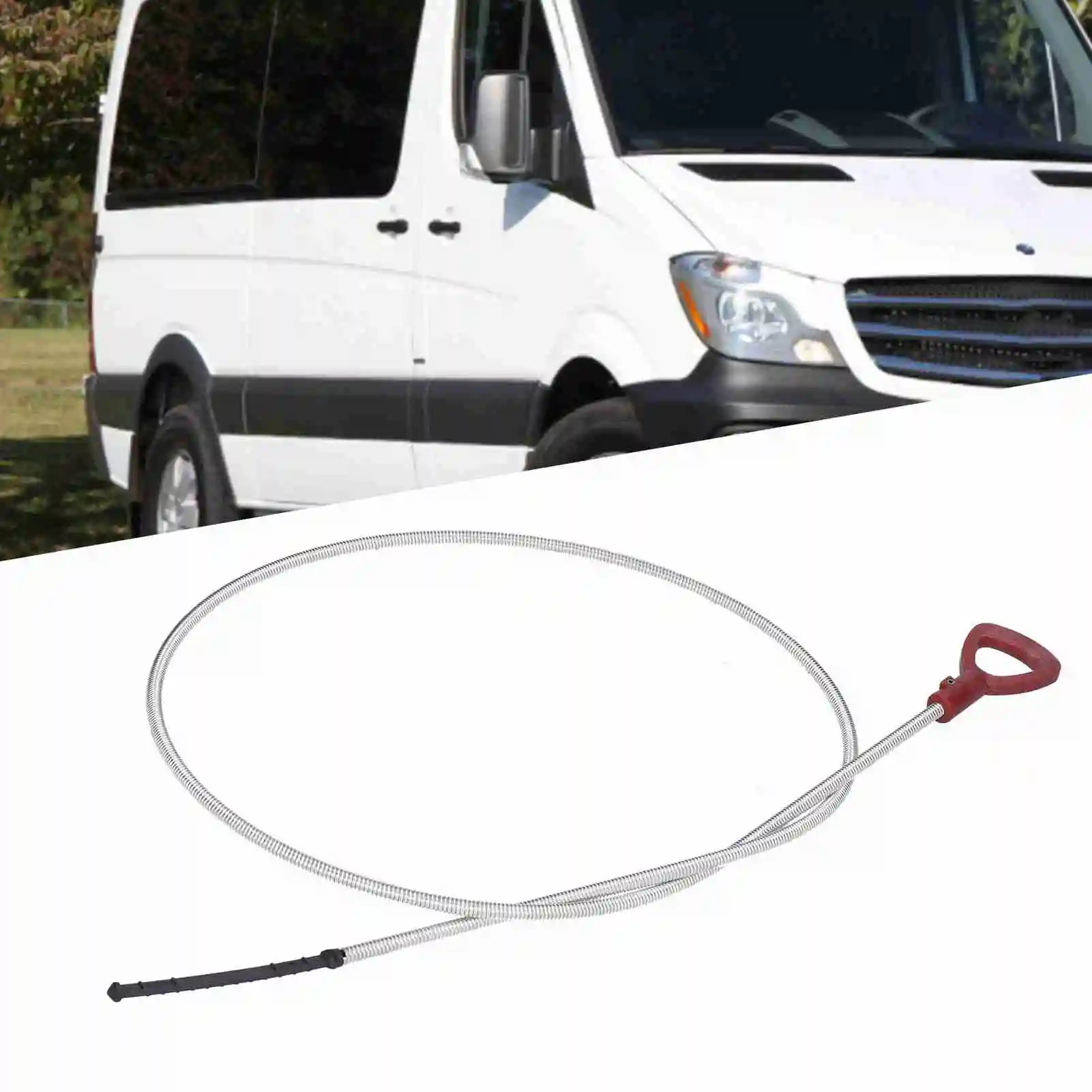 

122cm Transmission Oil Level Dipstick Flexible Meter 140589152100 Replacement for Sprinter MercedesBenz 20022015