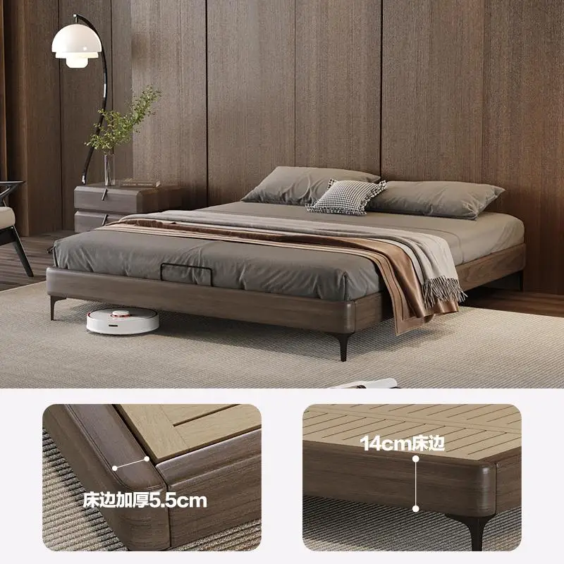 Minimal beech row skeleton without bedside