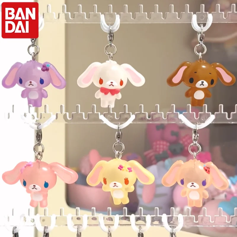 Bandai Namco - Charms Gashapon Originales de Sanrio Sugarbunnies |   Lindo Colgante para Bolso y Llavero con Forma de Paraguas, Coleccionables de Anime, Regalo Perfecto