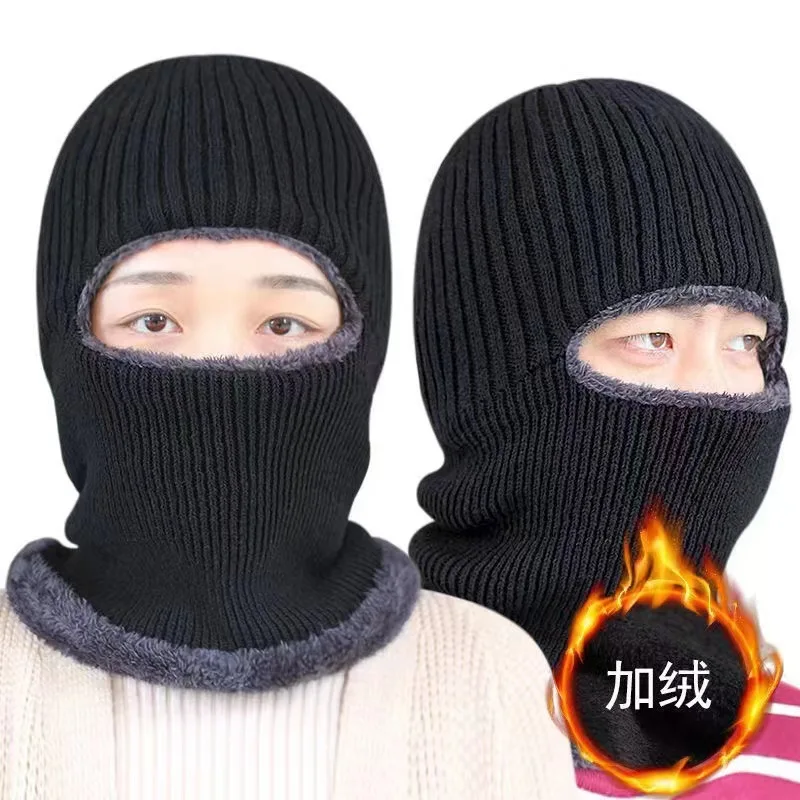 قبعة ركوب الدراجات، قبعة صوفية شتوية عالمية، حماية للأذن الباردة المقاومة للرياح في شمال شرق، حماية من البرد