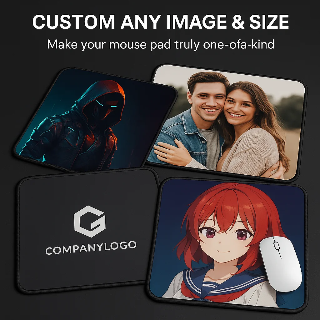 تصميم مخصص ماوس مكتب الكمبيوتر حصيرة شخصية وسادة مطاطية 45x40 ماوس الوسادة المضادة للانزلاق التسامي فارغة ماوس حجم Diy بها بنفسك #3