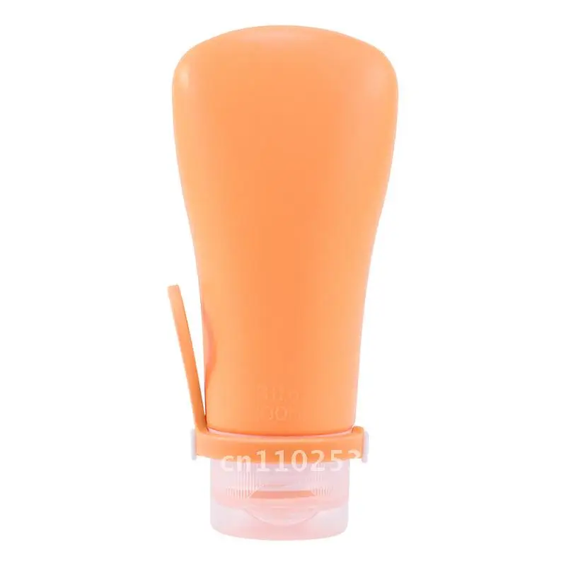 

Модернизированная силиконовая дозирующая бутылка с подвесным отверстием - герметичная портативная бутылка для проб лосьона и шампуня 60 мл/90 мл Ocean Blue