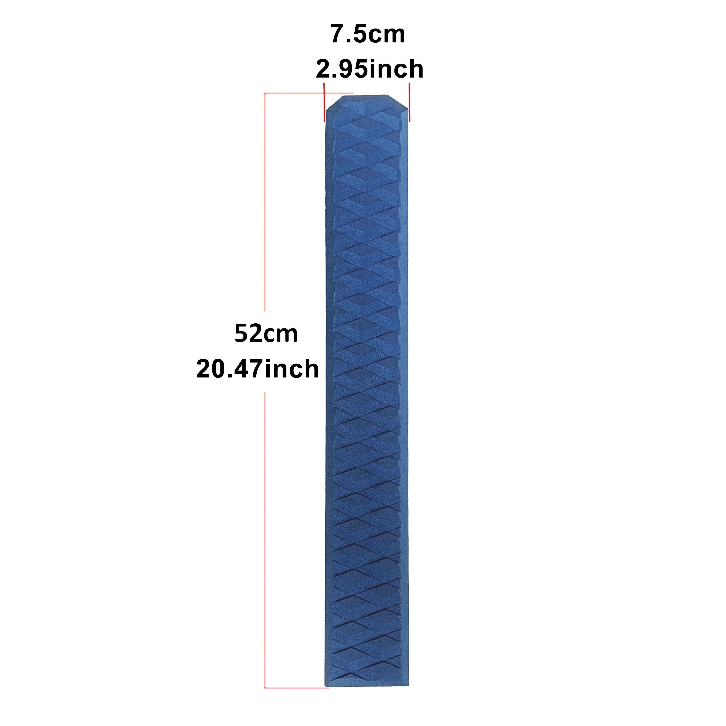 3/4/7 Pieces Surfboard EVA Deck Pads Skimboard Traction Pad Stomp Pad Skimboard Grip Anti-Slip with 3M Adhesive