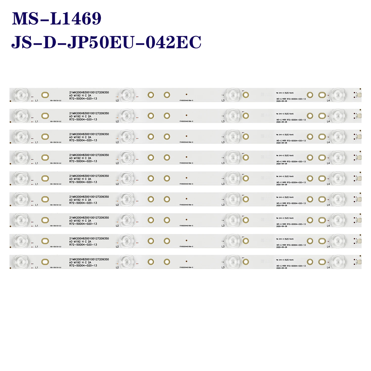 LED backlight strip for AKAI 50