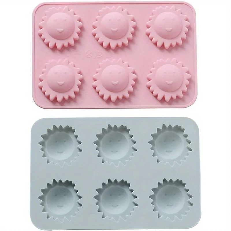 แม่พิมพ์ซิลิโคนหน้าดวงอาทิตย์ 2 ชิ้น