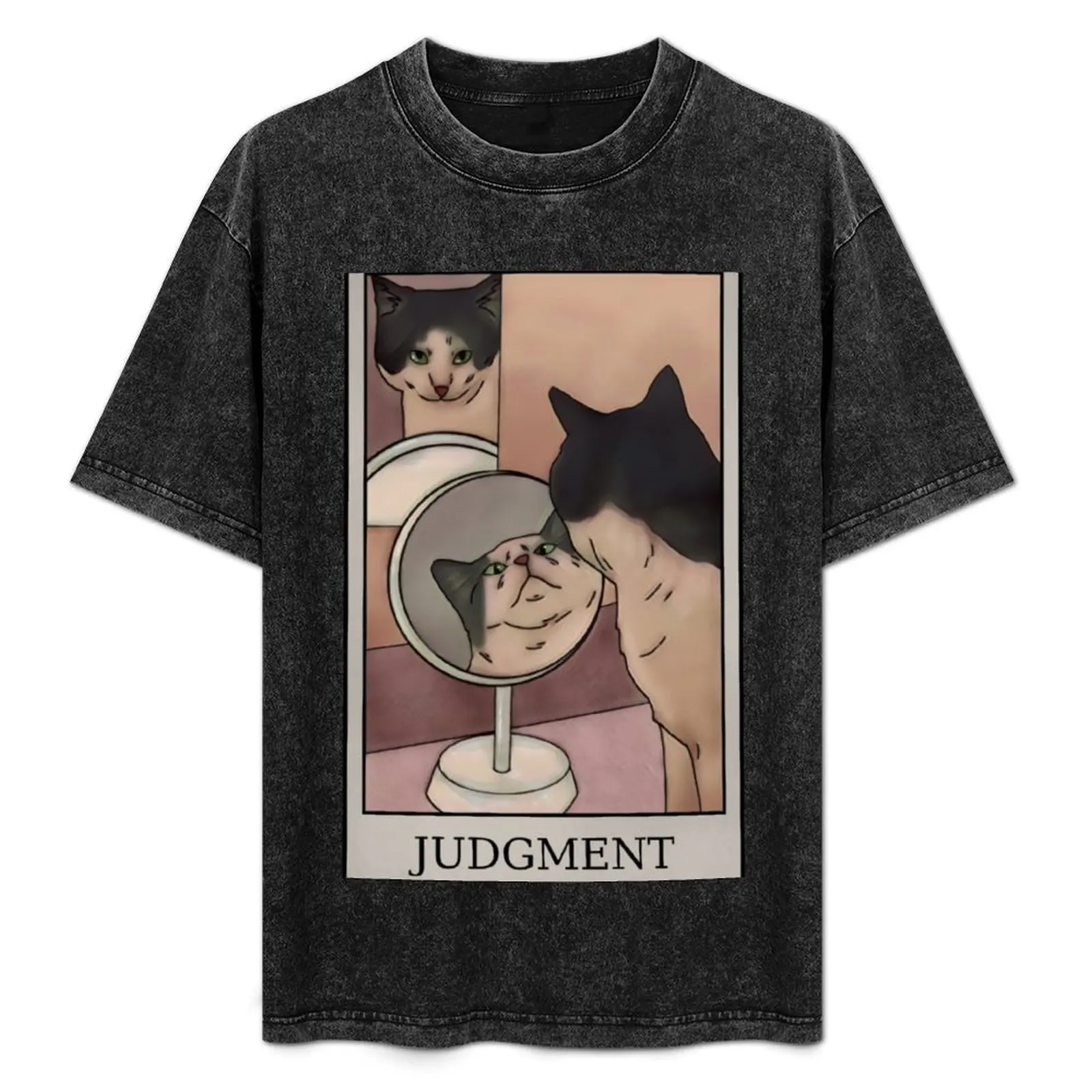 

Judgement Cat T-Shirt plain Funny t-shirts football t shirt anime stuff T-shirts for men cotton