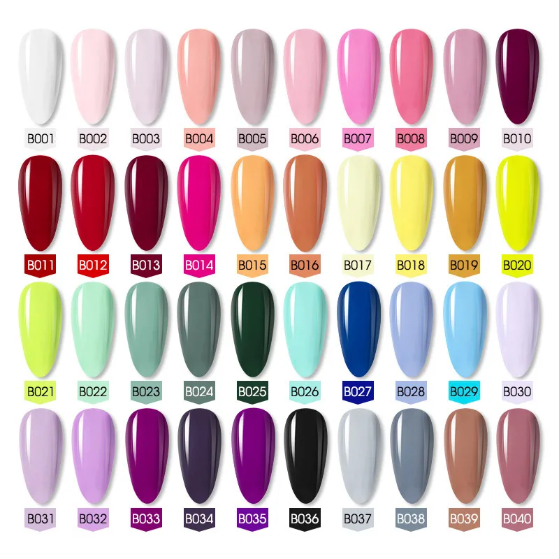 ROSALIND Nail Gel Polish Base Top Coat Gel Polish UV LED Gel Nail Art Varnishes Hybrid Soak Off Semi Permanent Nail Polish