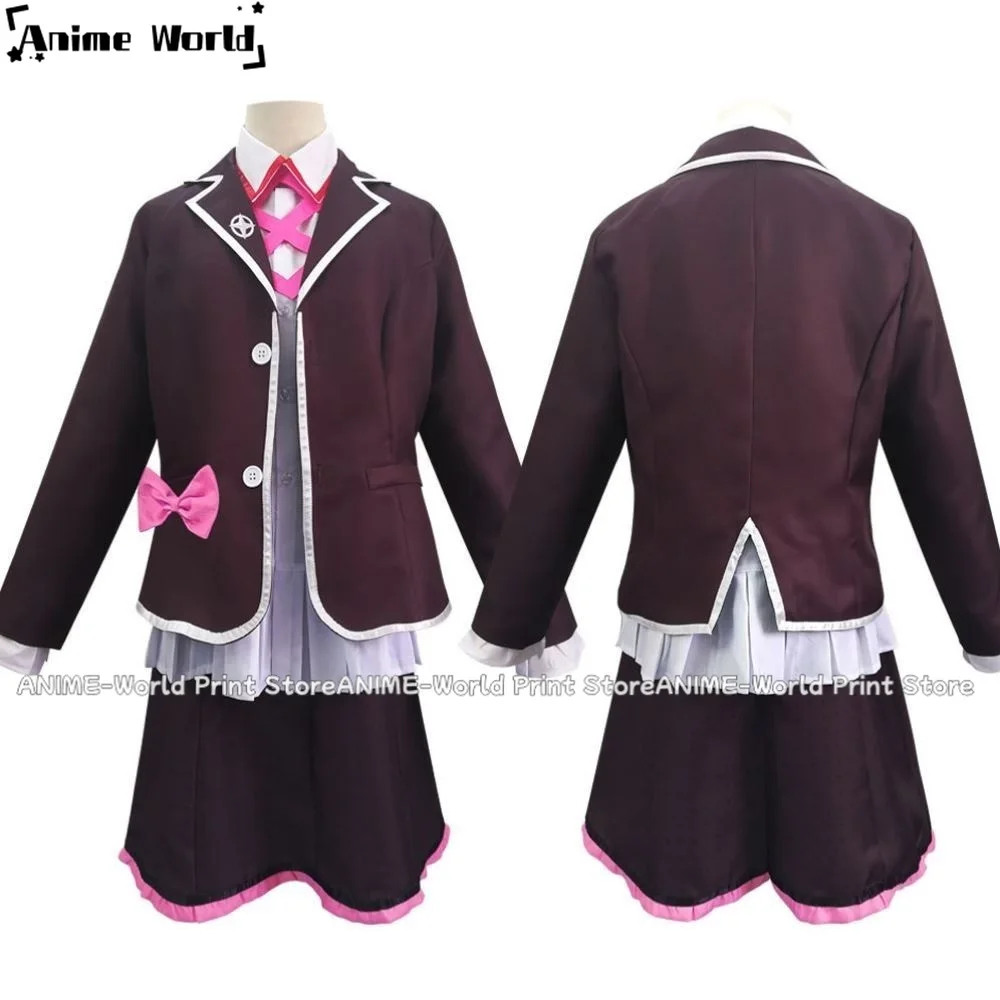 《Custom Size》Unisex Anime Cos Utsugi Kotoko Cosplay Costumes Halloween  Uniform Dress Custom Size