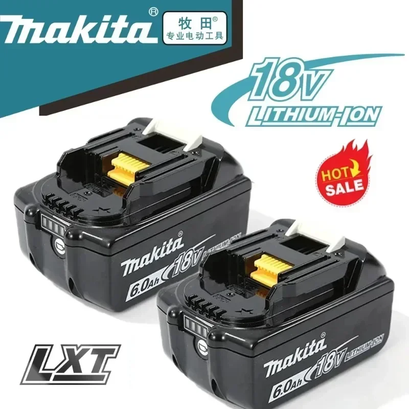 Makita DTD173 original 18V 6.0Ah rechargeable battery, Makita BL1840 BL1840B BL1850 BL1850B BL1860 BL1860B electric tool battery