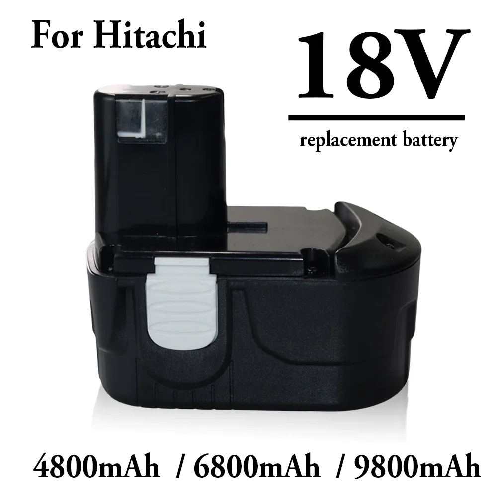 

18V 4800mAh/6800mAH/9800mAH battery exchange For Hitachi EB1812S EB1814SL EB1820 EB1826HL EB1830 DS18DL accumulator