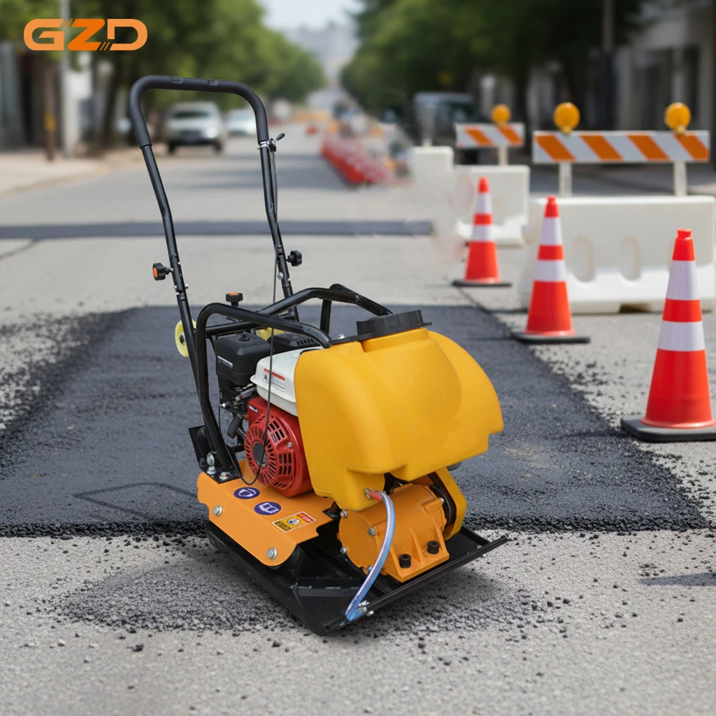 【HOT】GZD Professional Factory Road Compaction Soil Sand Vibrating China Gx160 Plate Compactor