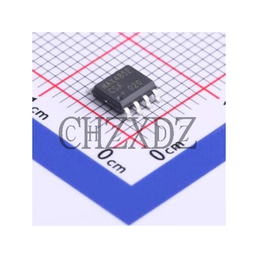 100% Original MAX485ECSA+T interface IC +/-15kV ESD-Protected, Slew-Rate-Limited, Low-Power, RS-485/RS-422 Transceivers MAX485