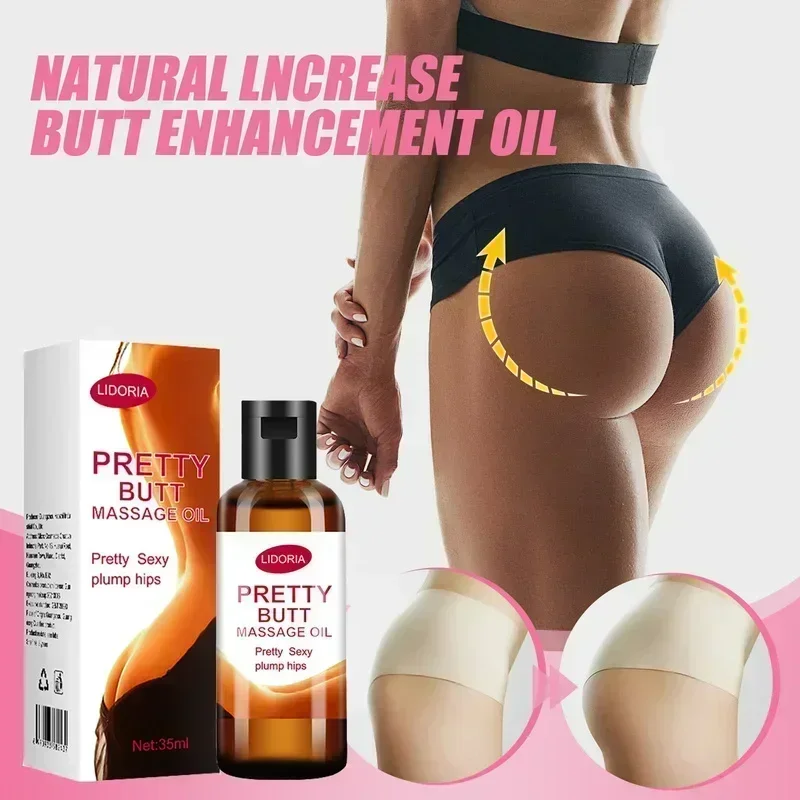 

Firm and Tone with Natural Massage Oil for Larger Buttocks Growth, Butt Enhancer for Sexy CurvesButters Growth