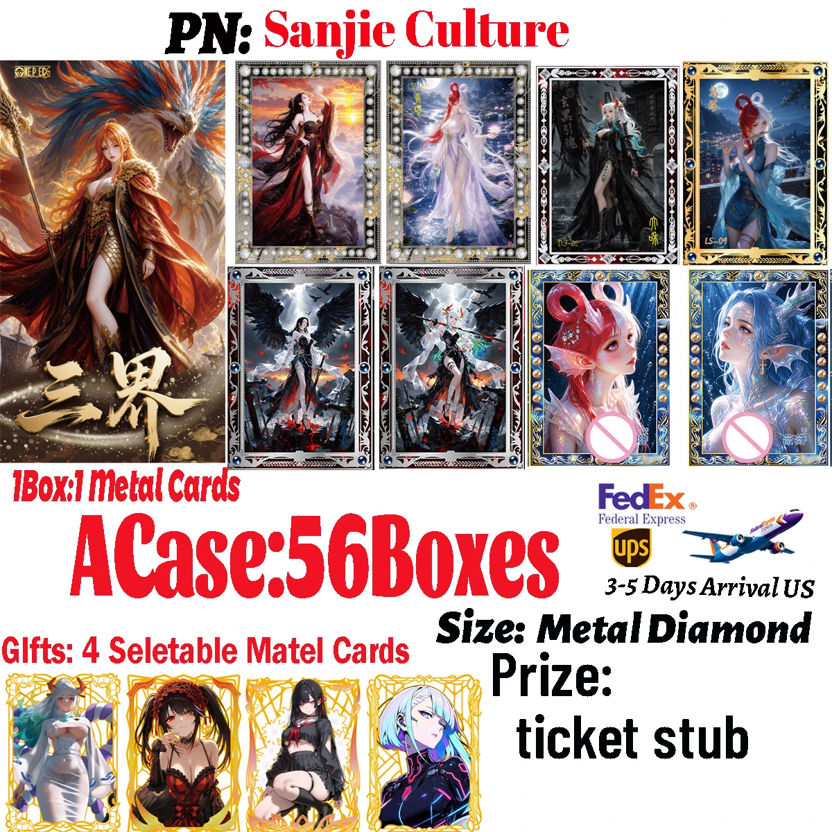One Piece San Jie Waifu Metal Diamond Collectible Trading Cards Nami Boa Yamato Uta  Premium Rare Anime CCG Hobby Birthday Gift