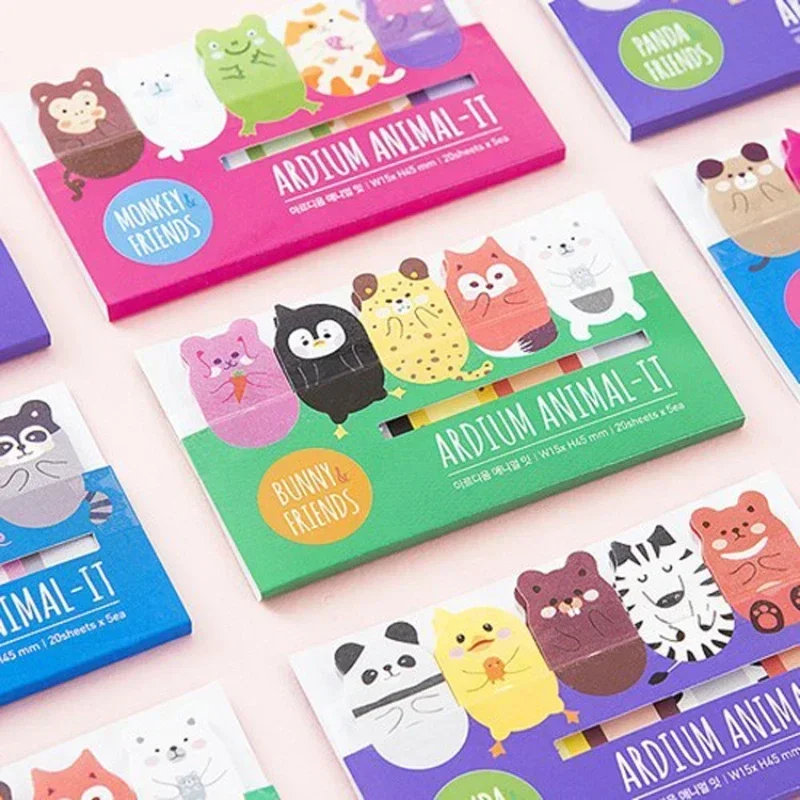 100 Sheets Cute memo pad Mini Fat animal Owl diary sticker planner note Stationery Office School supplies