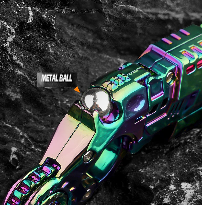 Mainan Fidget EDC Pistol Agen Logam Baru Mainan Fidget Menembak Menyenangkan Mainan Penghilang Stres & Relaksasi Gadget Santai Kantor