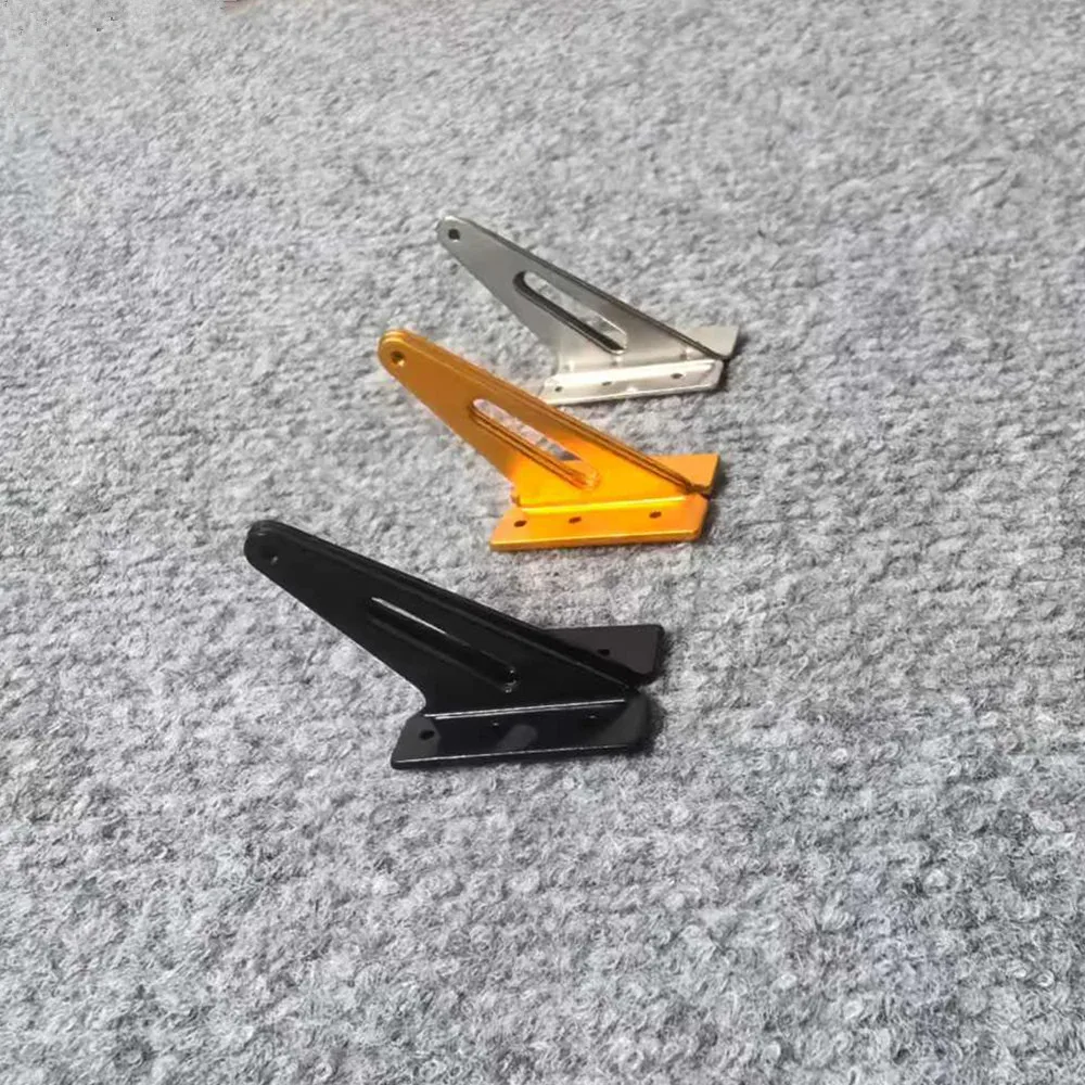 1 Pair RC Airplane Control Horn, CNC Aluminum Servo Arm Linkage for Fixed Wing F3A UAV Drone Aircraft Model Parts