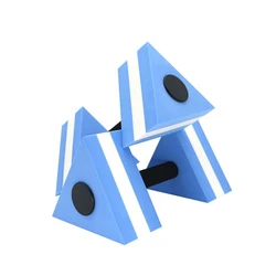 1 paio manubri in schiuma d'acqua, leggeri, per esercizi acquatici, per adulti bambini N84E