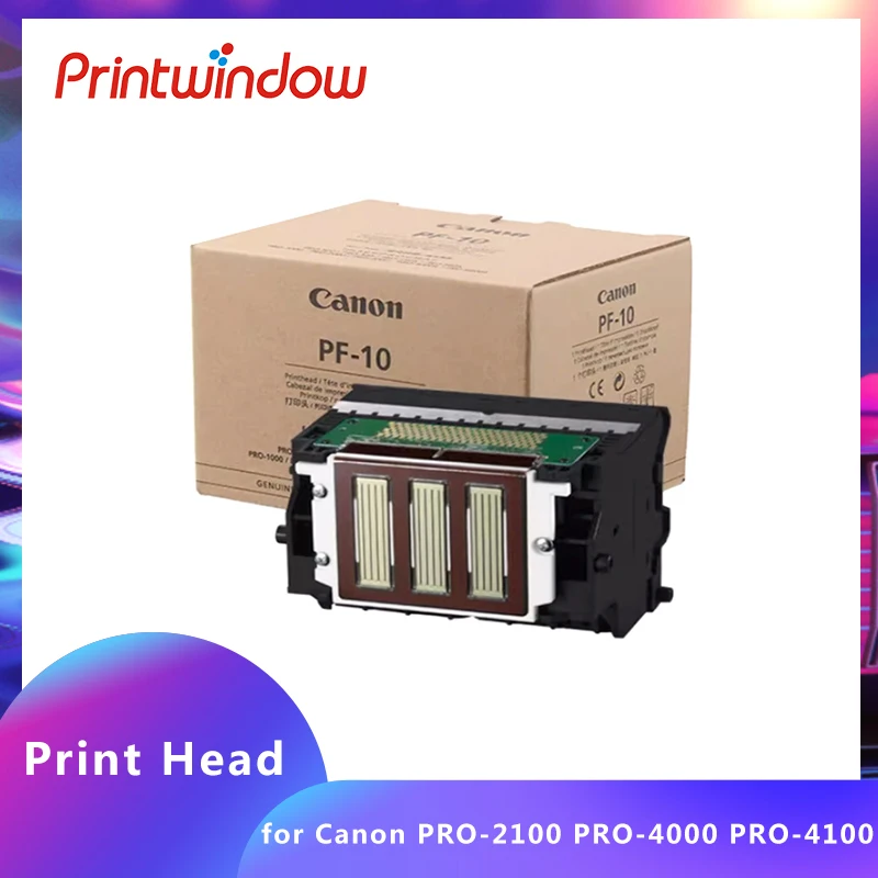 Original New PF-10 Print Head For Canon PRO-2100 4000 4000S 4100 4100S 6000 6000S 6100 6100S CPF10 Printhead 0861C001AA