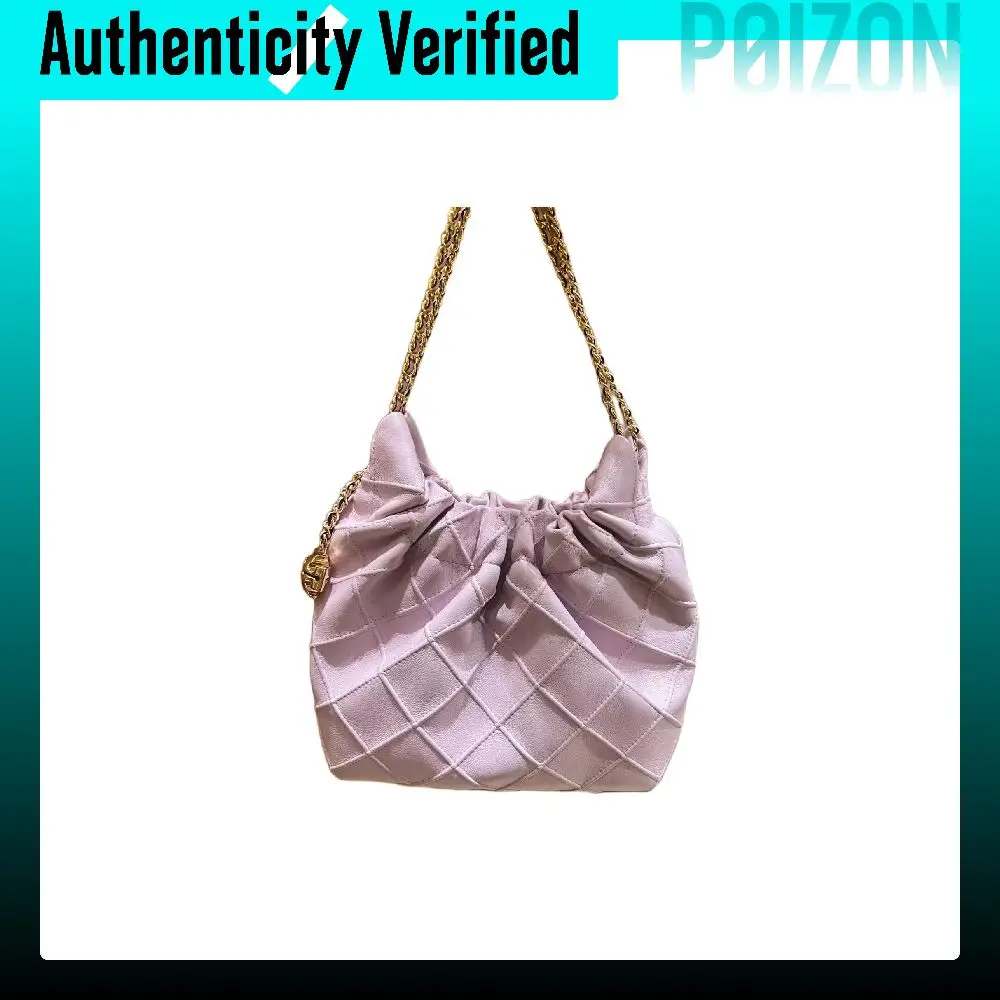 TORY BURCH Tory Burch Fleming Sheepskin One Shoulder Handbag Mini Women's Light Purple 162451-500