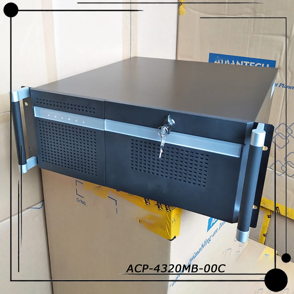 

ACP-4320MB For Advantech ACP-4320 4U Rack Mounted Chassis Supports Dual System HDD Bay ACP-4320MB-00C Single Unit Box