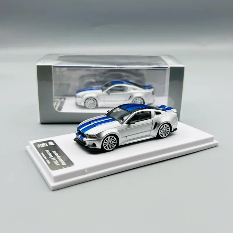 DCM Diecast 1:64 Scale Mustang 2014 Modified NFS Alloy Simulation Car Model Collection Souvenir Ornaments Display Holiday Gift