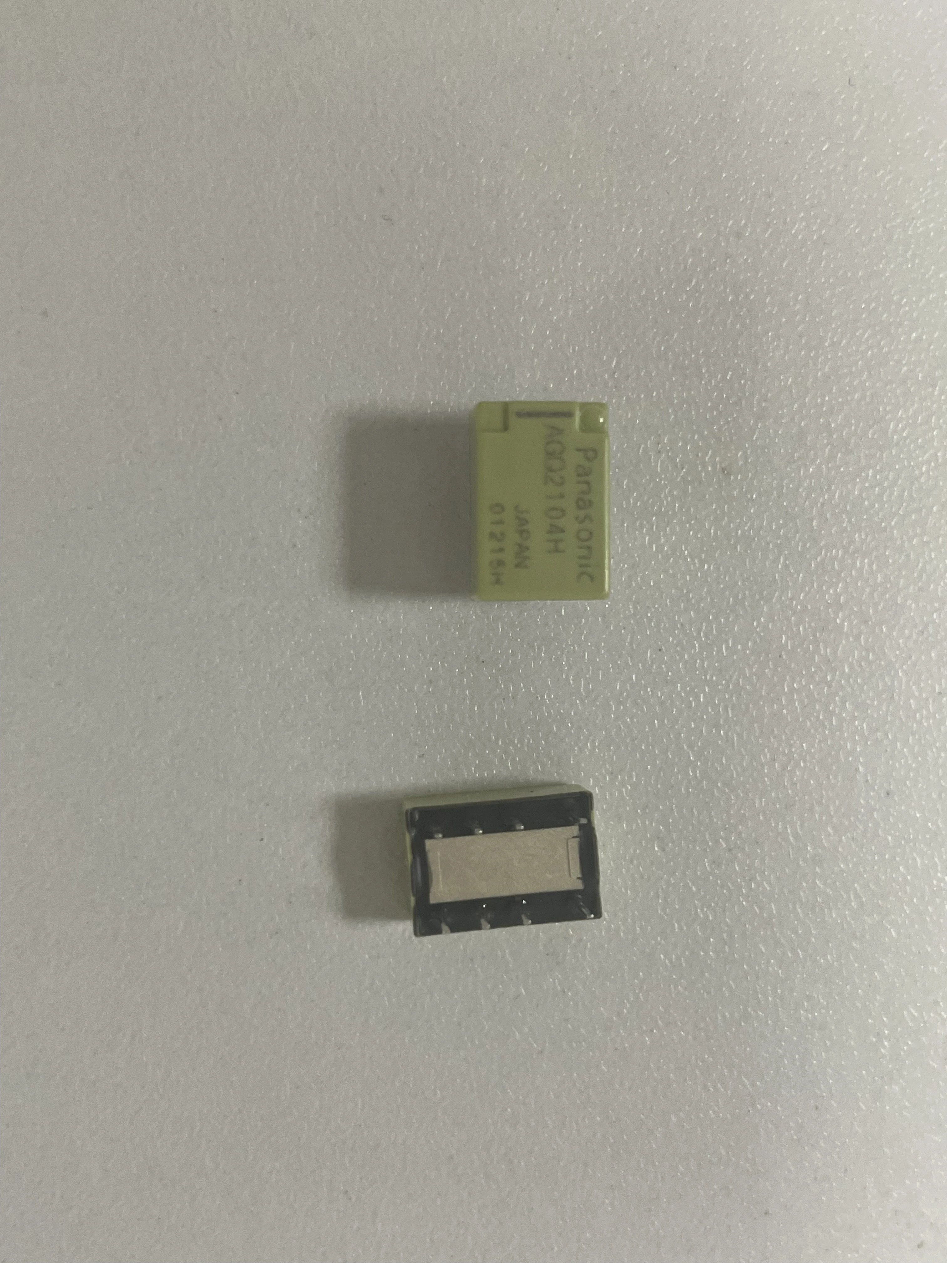 AGQ2104H Panasonic Electronic AGQ Series высокочувствительное 1 A DPDT 4,5 В постоянного тока фиксация 1 катушечное реле сигнала