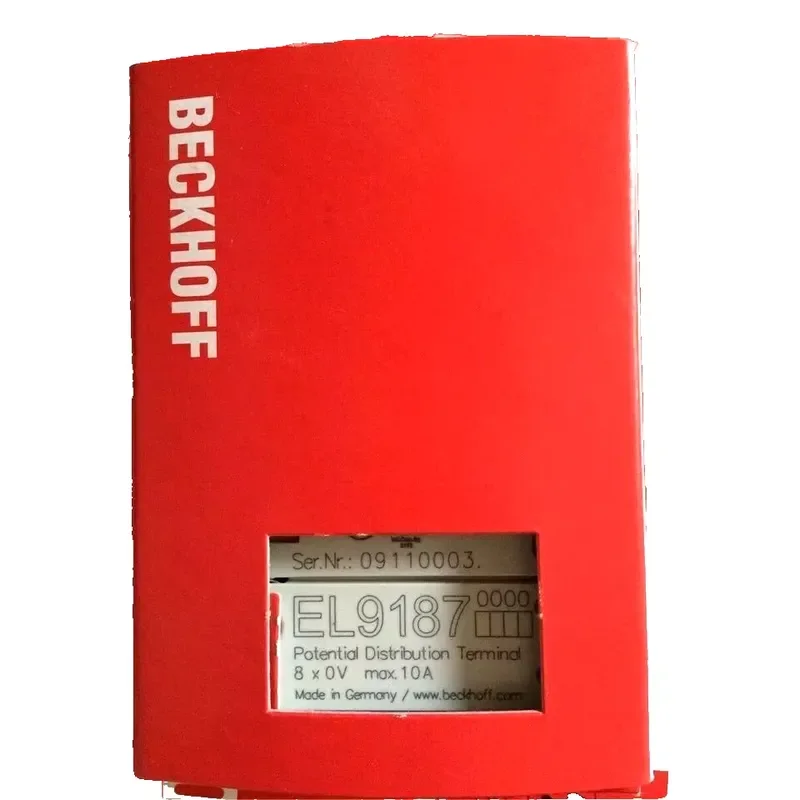 New Plc Beckhoff El9187 Potential Distribution Terminal Module El-9187 Stock in Warehouse Controller