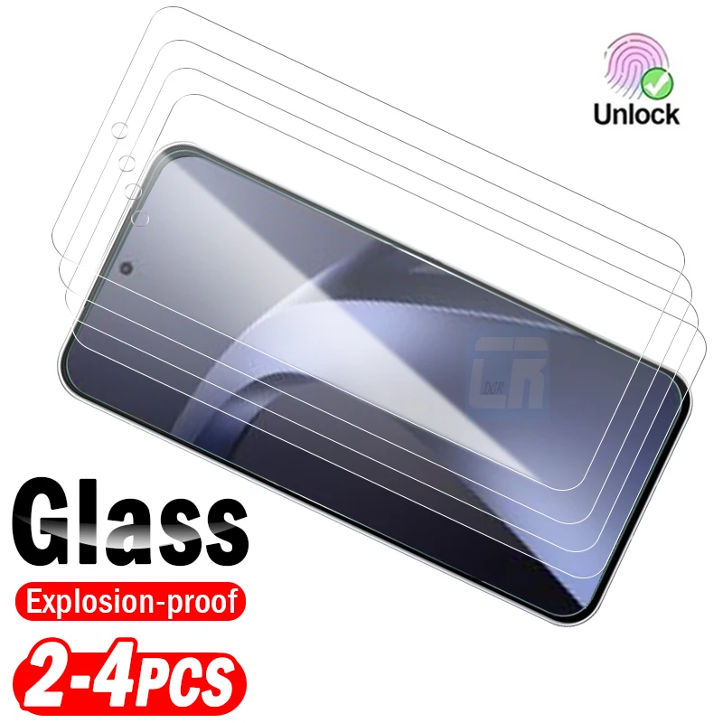 

2-4Piece Tempered Glass Screen Protector For Xiaomi 17T Pro Ultra Clear Protective Film For Xiaomi 17T 5G High Definition Glass