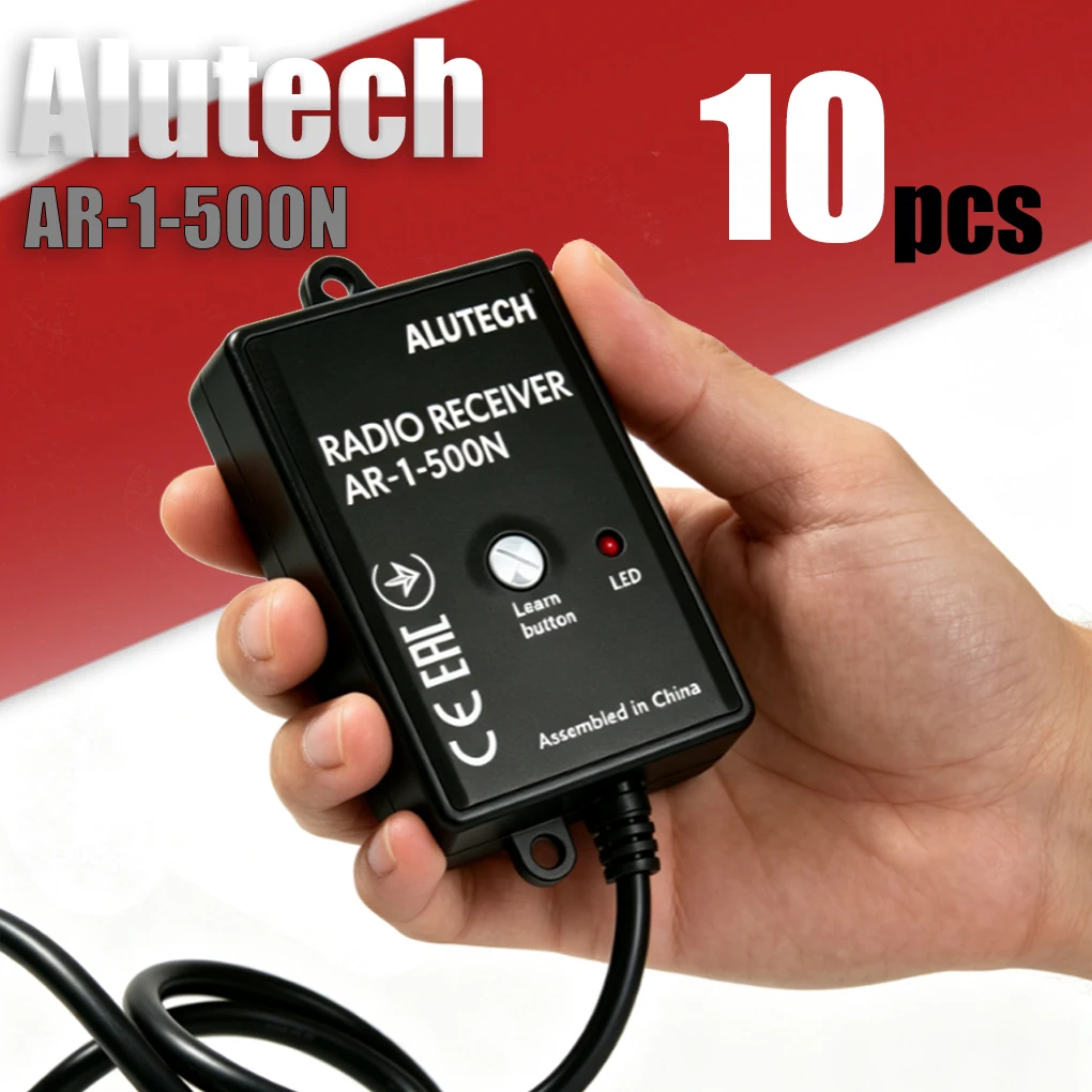 Alutech ar-1-500n pour Alutech 4N porte de garage ventilée porte-clés 433.92 MHZ code dynamique porte de garage à distance 10PCS