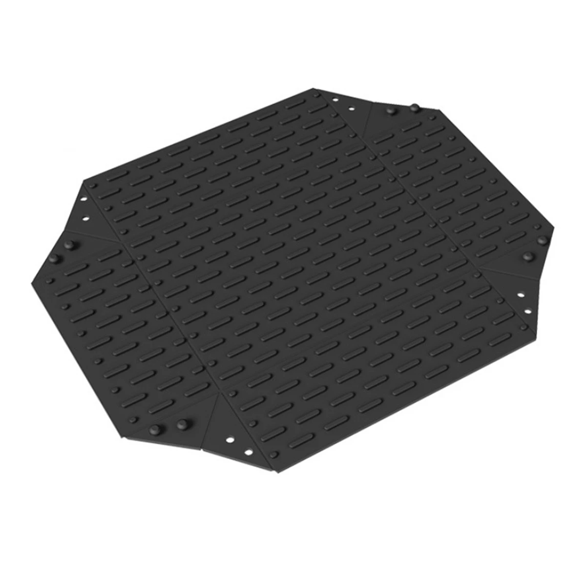 Dish Drying Area 33.5x28x0.3cm Foldable Kitchen Mat Dishwasher Safe Mat Easy Clean Silicone Efficient Drying System