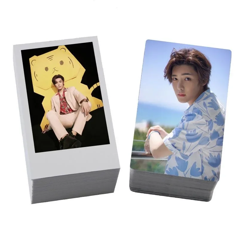 100PC Hou Minghao Zhou Ye Picture Lomo Cards TV Back From The Brink Tian Yao Drama Stills Photo Pai Li De Meal Bus Card Stickers