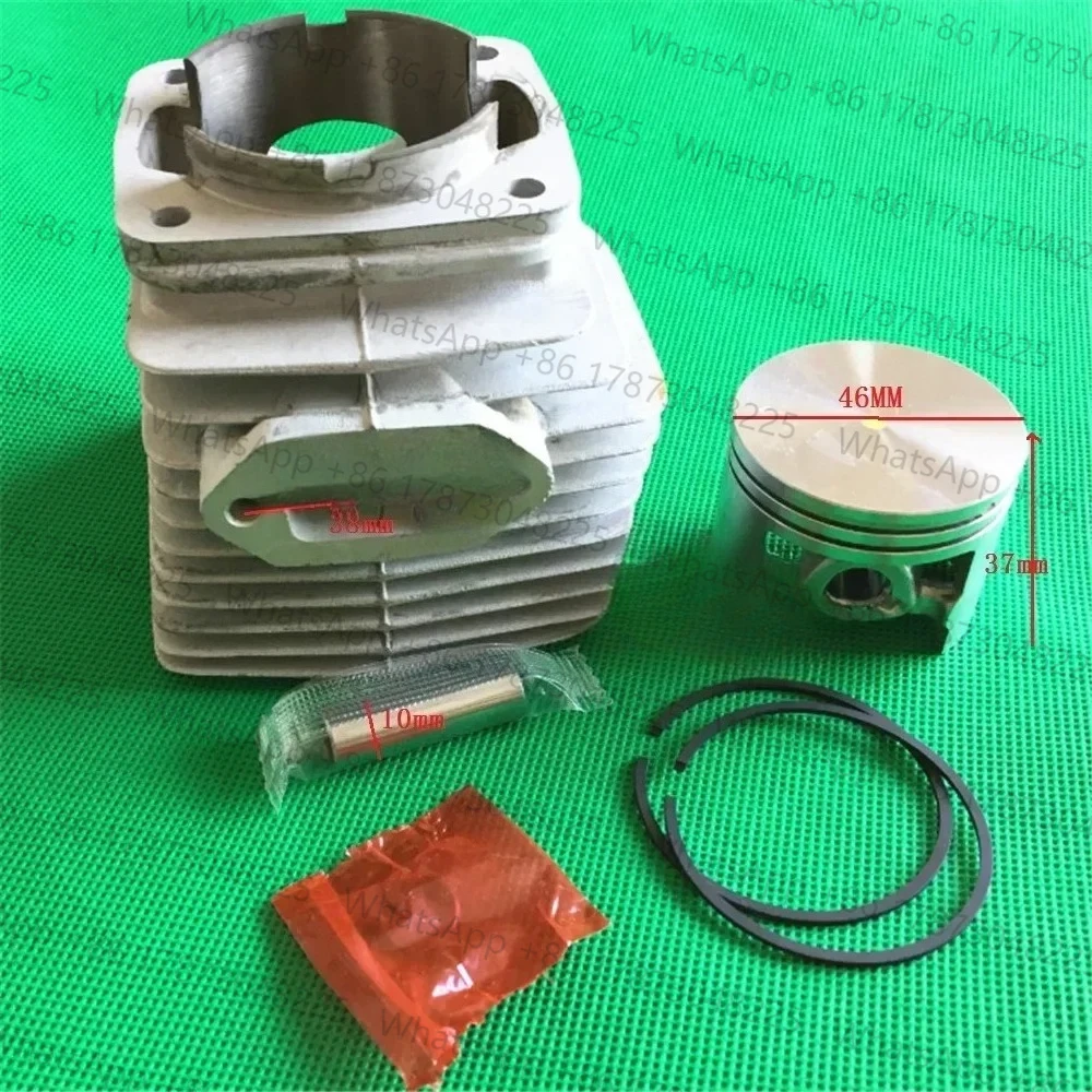 Conjunto de Cilindro y Pistón de 46mm para Desbrozadora FS550 FS 550 420 FS420 FS420L F550L OEM #   4116 020 1215 recortadora de césped