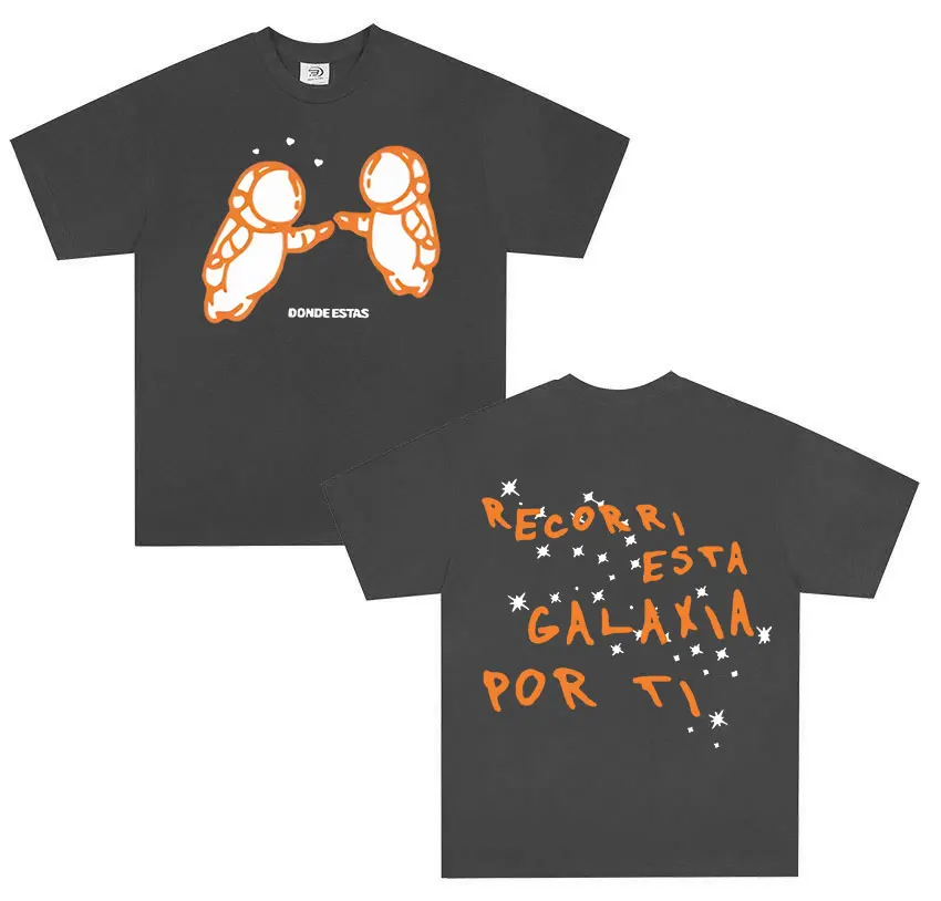 Singer Ivan Cornejo Mirada 2026 New album Print T Shirts Men Women harajuku Retro t-shirt summer O-Neck Cotton Clothing T-shirts