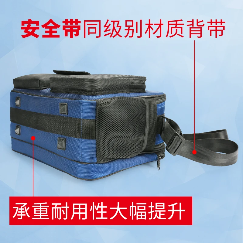 Tool Kit Canvas Durable Installation Repair Kit Computer Network Large Thickened Tool Bag