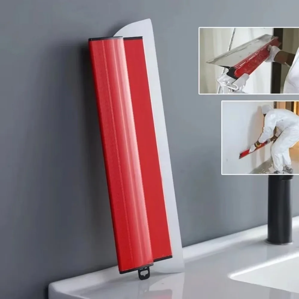 25/40 CENTIMETRI Spatola Levigante per Cartongesso Acciaio Inox Pittura Finitura Scrematura Livellamento Raschietto Stucco Raschiatura Strumento Strumento di Costruzione
