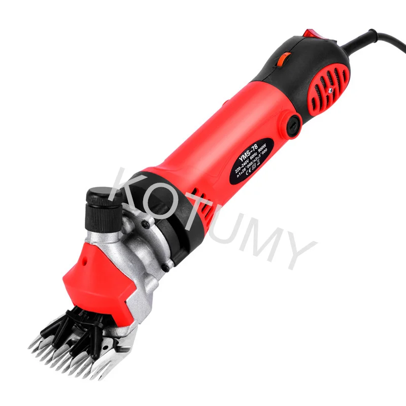 Imagem -05 - Máquina Elétrica de Corte de Ovelha e Cabra 900w Velocidade de Engrenagens 220v Aparador Máquina Cortada em Tesoura com Caixa Dentes Clipper