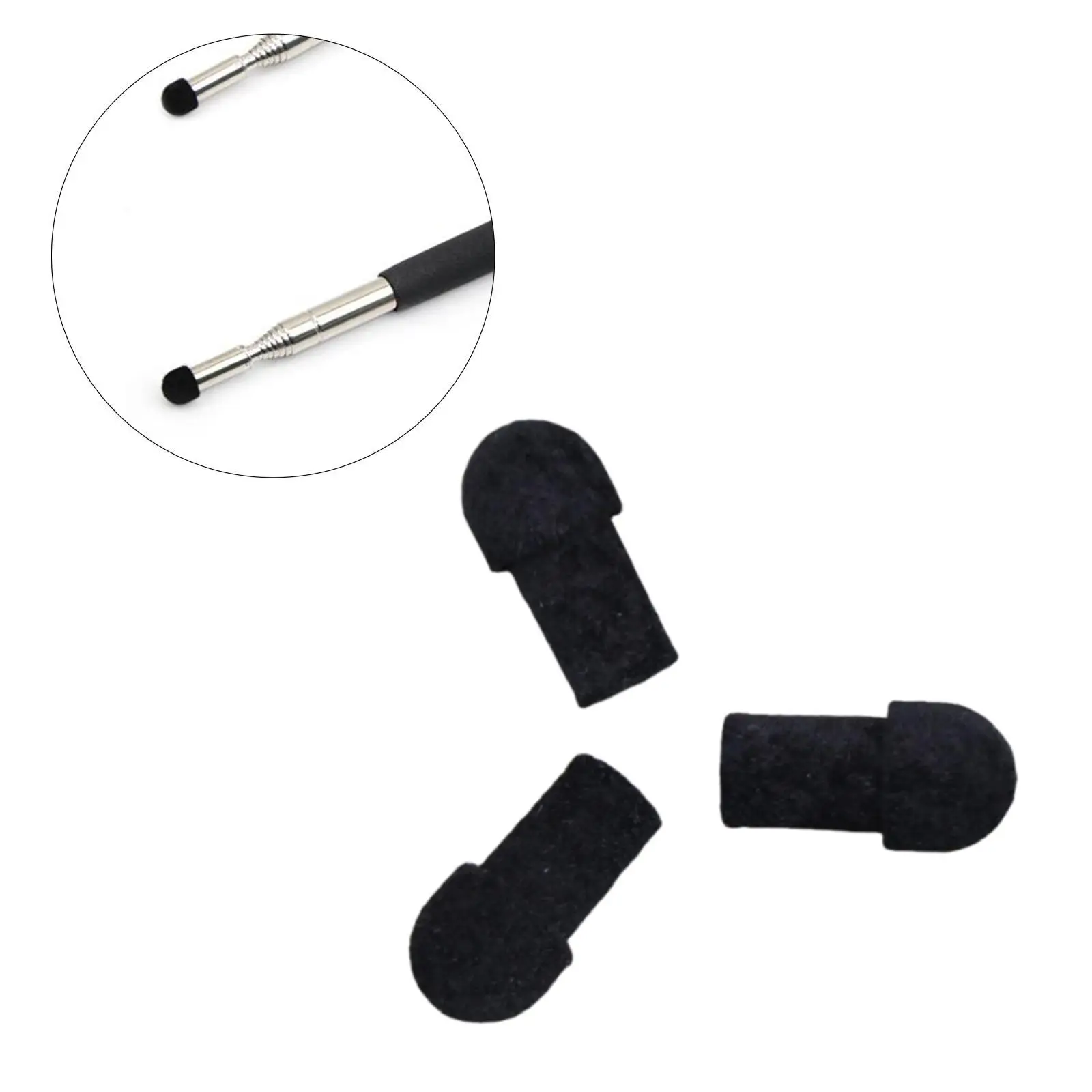 3x Stylus Pen Tips Premium High Performance High Sensitivity Easy Installation for Touch Screen Pen Replacement Stylus Tips