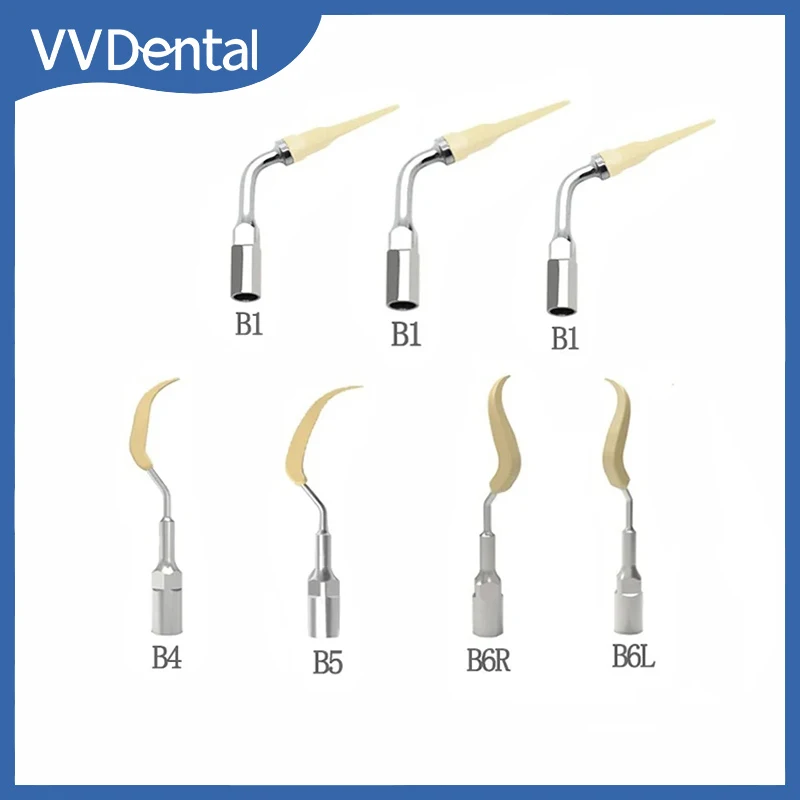 

VV Dental Ultrasound Scaler Tip Fit EMS WOODPECKER Handpiece Scaling Periodontics Endodontics Implant Orthodontic Dentistry Tool