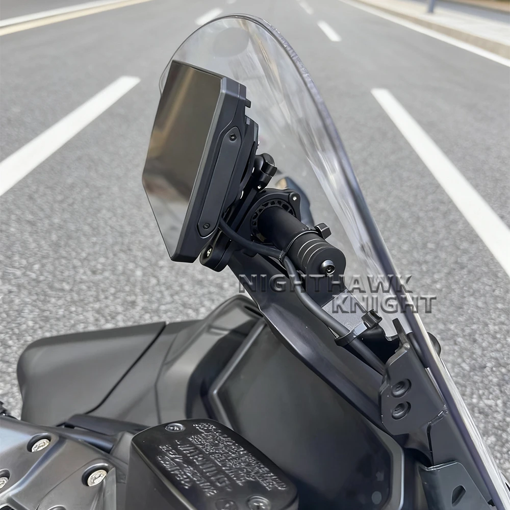 New Motorcycle Accessories 12MM 22MM GPS Navigation Expansion Bracket Phone Holder For Yamaha TMAX560 T-MAX 560 TECH MAX 2025